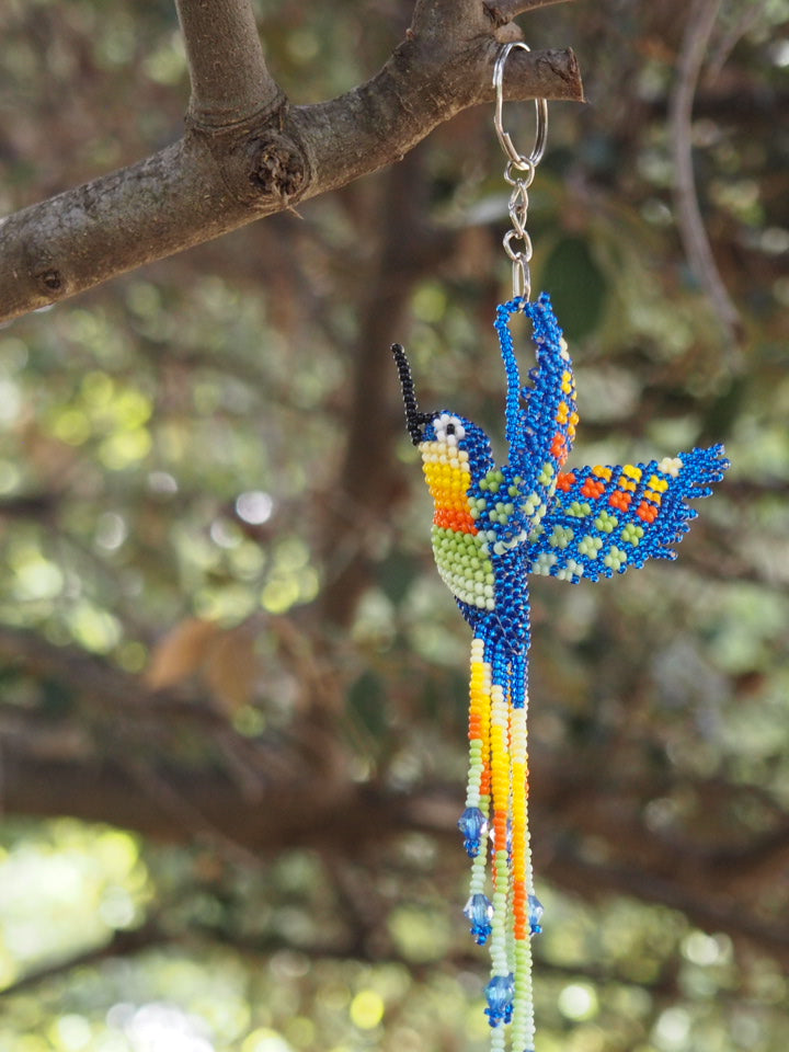 Keyring blue "Colibri Azul"