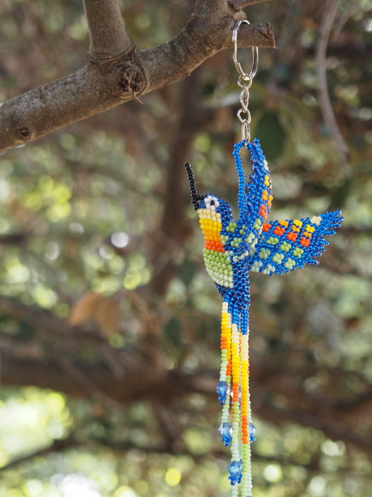 Keyring blue "Colibri Azul"